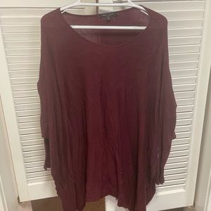 Like new pretty draped sweater